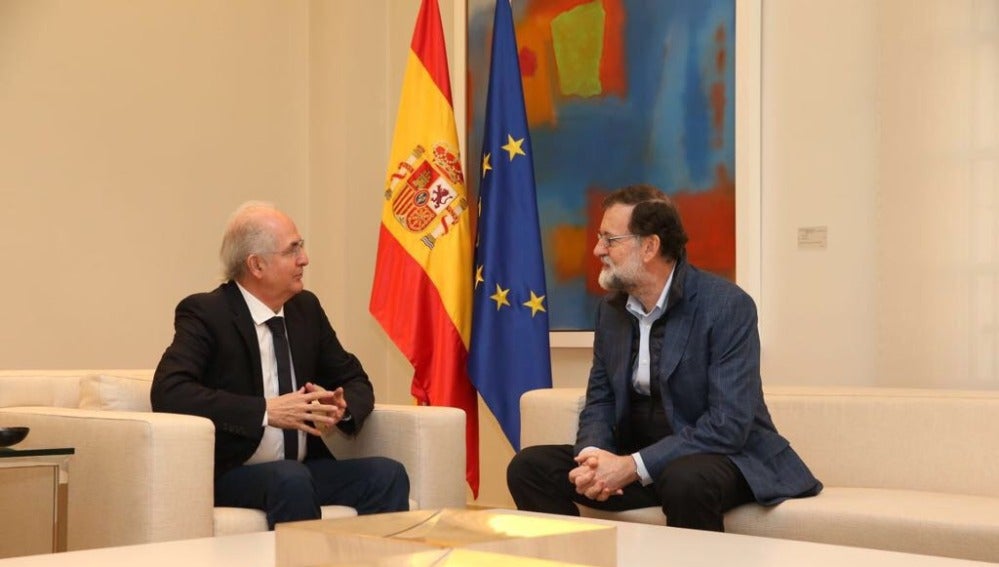 Rajoy recibe a Antonio Ledezma en La Moncloa