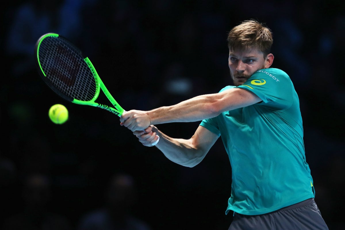 David Goffin sorprende a Roger Federer y jugará la final del torneo de Maestros David Goffin sorprende a Roger Federer y jugará la final del torneo de Maestros