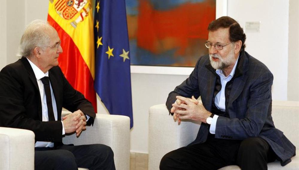 Antonio Ledezma y Mariano Rajoy