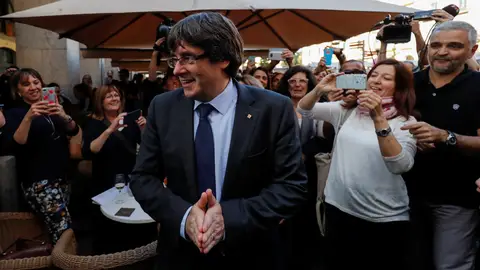 El expresident de la Generalitat Carles Puigdemont El expresident de la Generalitat Carles Puigdemont