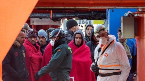 Los inmigrantes han llegado en las &uacute;ltimas horas a Cartagena transportados por el patrullero 