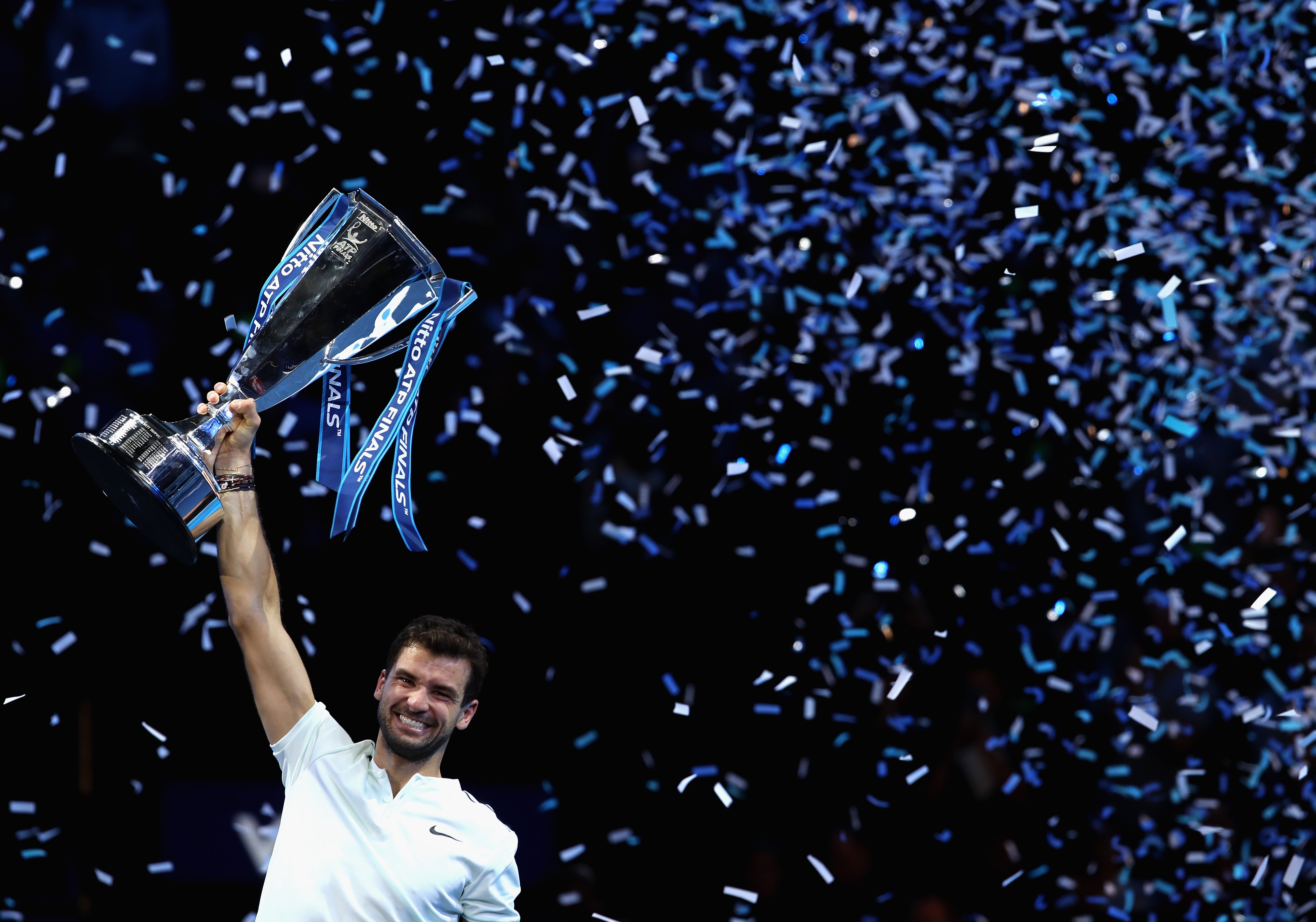 Grigor Dimitrov gana la Copa de Maestros de Londres ante Goffin Grigor Dimitrov gana la Copa de Maestros de Londres ante Goffin