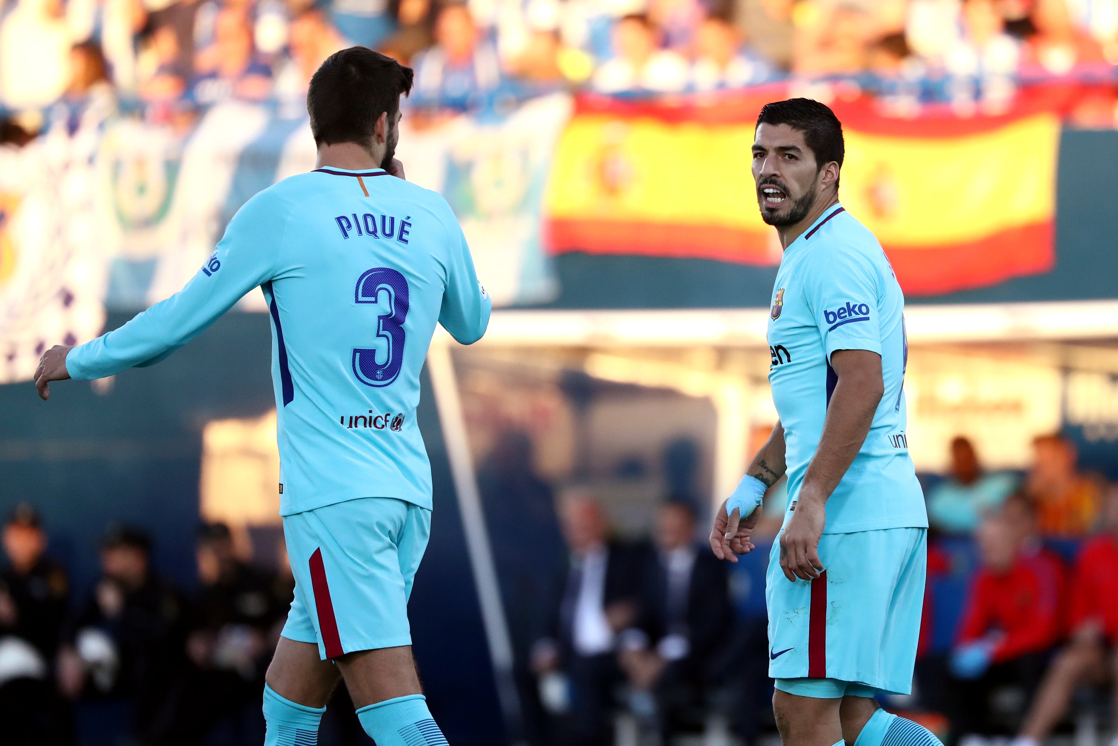 El Barcelona recurrirá las amarillas de Gerard Piqué y Luis Suárez El Barcelona recurrirá las amarillas de Gerard Piqué y Luis Suárez