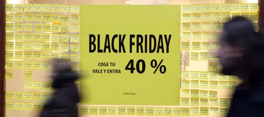 Cartel promocional con descuentos del Black Friday Cartel promocional con descuentos del Black Friday