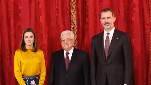 Los Reyes con Mahmud Abás Los Reyes con Mahmud Abás