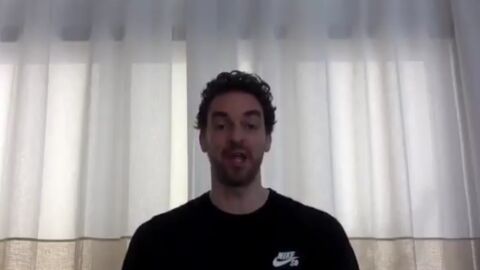 Pau Gasol, en su v&iacute;deo apoyando la candidatura de Barcelona
