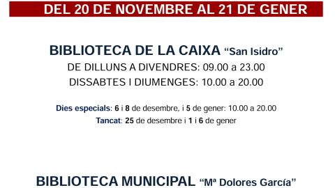 horarios estudio biblioteca