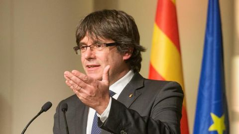 El expresidente de la Generalitat catalana Carles Puigdemont