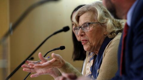 La alcaldesa de Madrid, Manuela Carmena