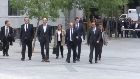 Turull y Rull piden a la Audiencia Nacional su excarcelaci&oacute;n alegando que acatan las medidas del art&iacute;culo 155