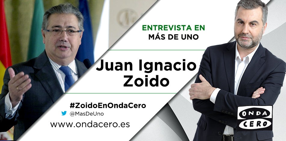 Carlos Alsina entrevista este martes a Juan Ignacio Zoido Carlos Alsina entrevista este martes a Juan Ignacio Zoido