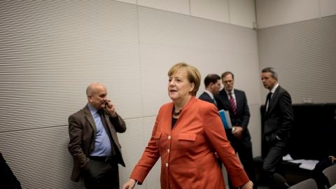 La canciller alemana, Angela Merkel