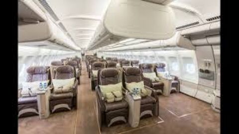 Imagen del Airbus A340-300 VIP