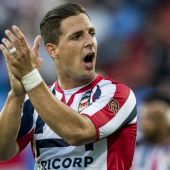 El jugador del Willem II, Fran Sol. 