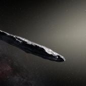 El alargadisimo Oumuamua el primer asteroide interestelar