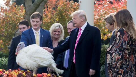El presidente de Estados Unidos, Donald Trump. 