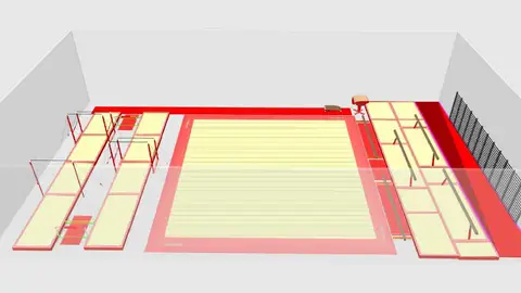 Las obras tienen un plazo de ejecución de tres meses. obras gimnasio almassora