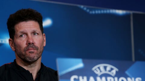 Simeone, en rueda de prensa