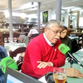 Paco Martín Aguilar en un momento de la entrevista Paco Martín Aguilar en un momento de la entrevista