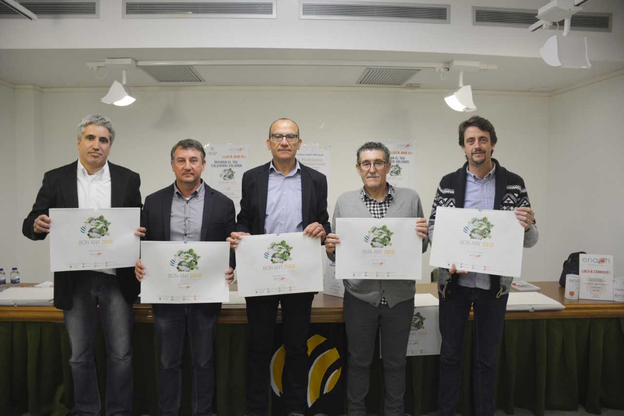 Caixa Rural Vila-real presenta el calendari solidari que enguany va destinat a Enach Caixa Rural Vila-real presenta el calendari solidari que enguany va destinat a Enach