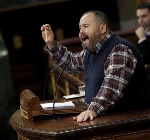 El diputado de En Comú Podem, Joan Mena El diputado de En Comú Podem, Joan Mena