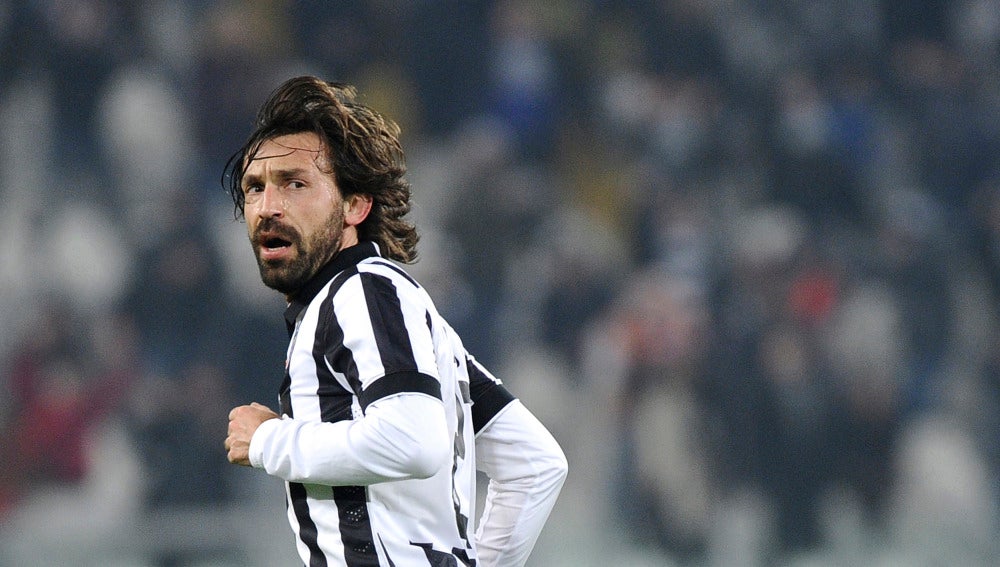 Pirlo, durante su etapa en la Juventus