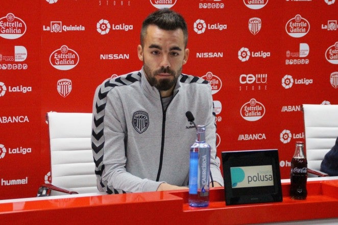 Juan Carlos, portero del Lugo: "Ha sido algo excepcional poder marcar un gol" Juan Carlos, portero del Lugo: "Ha sido algo excepcional poder marcar un gol"
