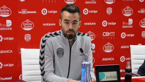 Juan Carlos Martín, ex del Elche CF y portero del CD Lugo. ELCHE CF