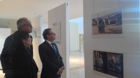 Exposici&oacute;n sobre los refugiados sirios