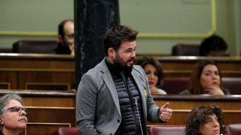 El portavoz de ERC, Gabriel Rufi&aacute;n
