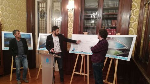 Presentaci&oacute;n obra novas cubertas Riazor