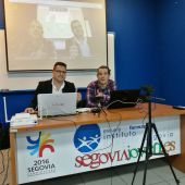 Presentación del Segovia Futsal del nuevo canal de TV
