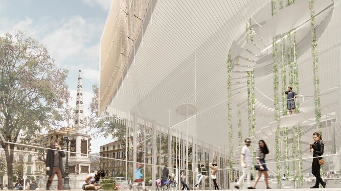 Raúl López: "Un sitio emblemático de la ciudad, requiere un espacio emblemático. El proyecto planteado sería el idóneo" Raúl López: "Un sitio emblemático de la ciudad, requiere un espacio emblemático. El proyecto planteado sería el idóneo"