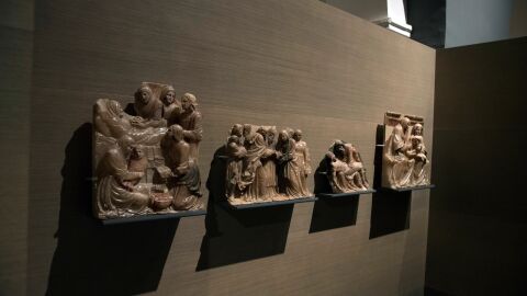 Retablo de Santa Ana, una de las 44 piezas de Villanueva de Sijena