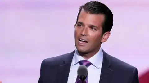El primogénito de Trump, Donald Trump jr. El primogénito de Trump, Donald Trump jr.
