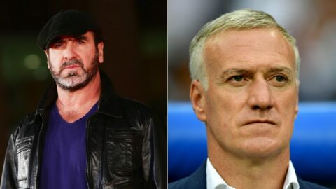 Eric Cantona y Didier Deschamps