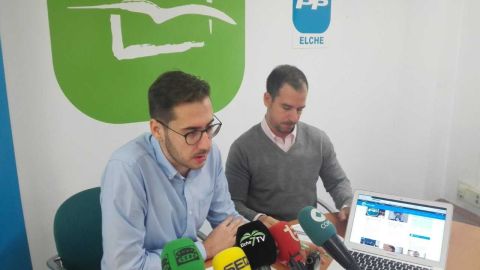 Presentaci&oacute;n de la p&aacute;gina web del PP de Elche