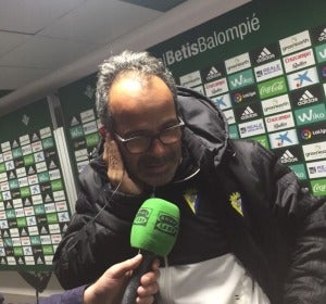 El entrenador del Cádiz, Álvaro Cervera. El entrenador del Cádiz, Álvaro Cervera.