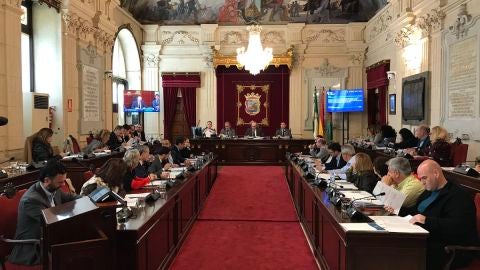 Pleno ayuntamiento de M&aacute;laga