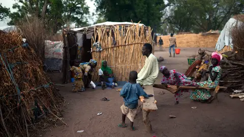 Un campamento en Nigeria Un campamento en Nigeria