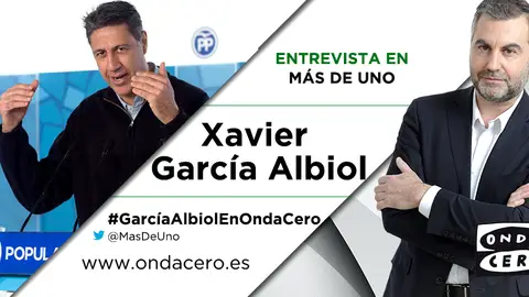 Xavier García Albiol en Más de Uno Xavier García Albiol en Más de Uno