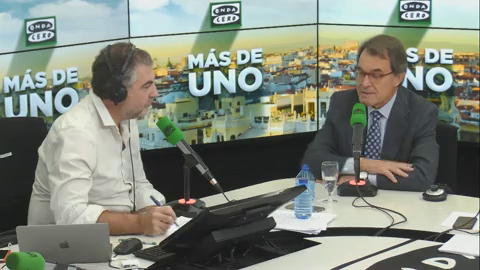 VÍDEO Entrevista completa con Artur Mas en Más de uno VÍDEO Entrevista completa con Artur Mas en Más de uno