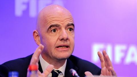 Infantino se muestra optimista respecto a Rusia 2018