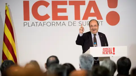 El candidato del PSC a la presidencia de la Generalitat, Miquel Iceta El candidato del PSC a la presidencia de la Generalitat, Miquel Iceta
