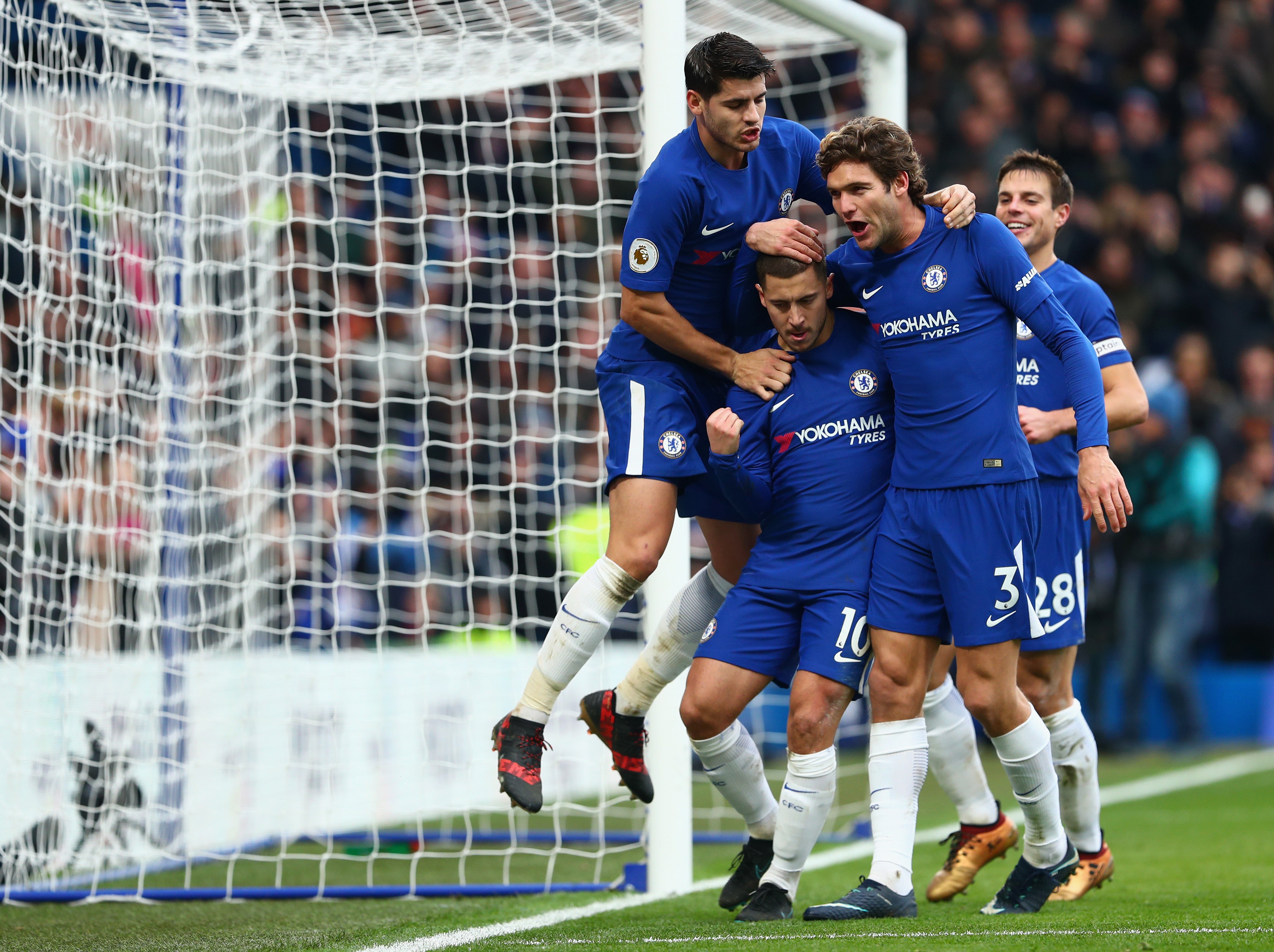 Hazard y Morata firman la remontada del Chelsea ante el Newcastle de Benítez Hazard y Morata firman la remontada del Chelsea ante el Newcastle de Benítez