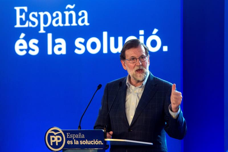 Rajoy ensalza el 155: "Las cosas están mejor en Catalunya" Rajoy ensalza el 155: "Las cosas están mejor en Catalunya"