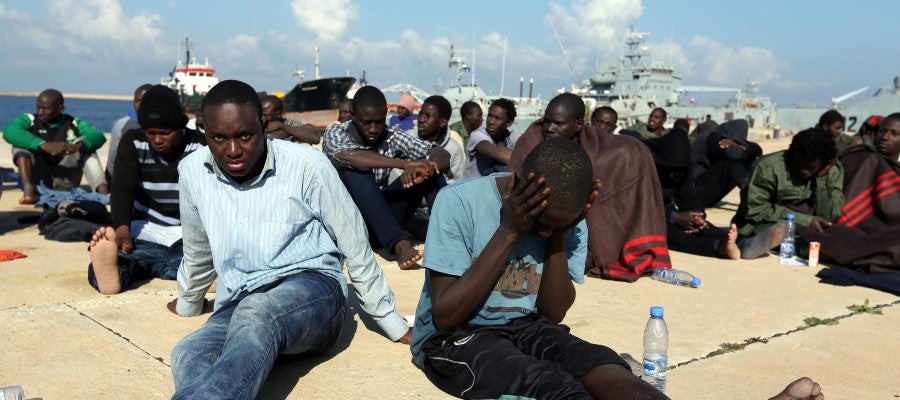 Inmigrantes en Libia Inmigrantes en Libia