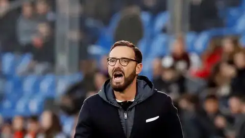 El entrenador del Getafe, José Bordalás. El entrenador del Getafe, José Bordalás.