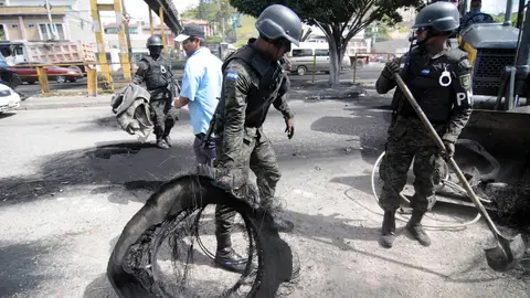 Tensión en Honduras Honduras