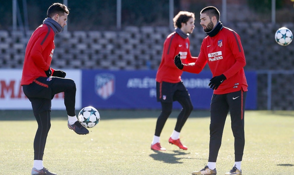 El Atlético comienza a preparar su crucial duelo ante el Chelsea de Champions El Atlético comienza a preparar su crucial duelo ante el Chelsea de Champions
